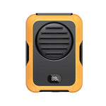 Mini Portable USB Rechargeable Fan 2000mAh Hanging Neck Waist Fan for Outdoor Camping Hiking Climbing Running Sports