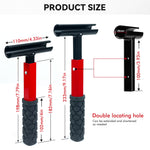 4-in-1 Multifunction Hinge Gap Adjustment Tool High Quality Steel Non-Slip Grip Includes 9mm 13mm 15mm 18mm Ideal for Door Alignment Repair and Gap Correction