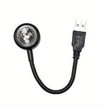 LinkMejor Car Atmosphere Lamp Music Rhythm Projector LED Car Magic Ball Lamp Party Stage Stage Voice Control Romantic