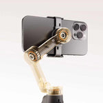 LinkMejor Osmo Mobile 7P Phone Stabilizer with Smart Tracking Module 3-Axis Built-in Extension Rod & Tripod Foldable Portable Mobile Gimbal Support Quick Release