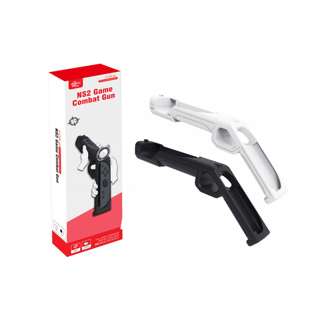For Switch2 Game Controller Combat Gun Switch2 Left and Right Controller Shooting Game Gun Stock Handle KJH-NS2-007 1pcs