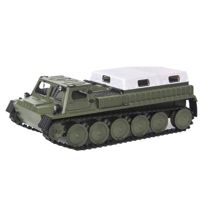 LinkMejor E1 Crawler Transport Remote Control Vehicle RC Tank Car Full Propotional Control