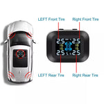 Tire Pressure Monitoring System TPMS Display Wireless Four-Wheel Independent Display Tire Pressure Monitor Tire Pressure Detector
