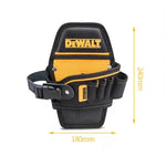 DWST83486-1 for DEWALT Tool Pocket Compact 4 Pockets Adjustable Waist Bag Polyester Electric Screwdrivers Wrenches Accessories Storage Organizer Heavy Duty Waist Strap