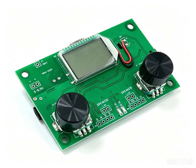 LinkMejor PLL Digital Stereo FM Radio Receiver Module 87-108MHz with Serial Control Frequency Range 50Hz-18KHz