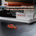 Turbo Racing C76 RTR 1/76 2.4G RWD Mini Drift RC Car Sports TC06 Chassis New Upgrade Motor THR-Curve Shocking Adjustable Wheelbase Micro LED Lights Full Proportional Vehicles Model Toys