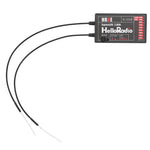 HelloRadio HR8E 2.4GHz ExpressLRS ELRS 9CH PWM RC Receiver for Fixed Wing RC Airplane Boat