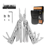 28 in 1 Outdoor Multifunctional Plier Tool Stainless Steel Professional Folding Screwdriver Camping Tactical Multi-purpose Knife