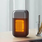 Tevorex Portable Heater 500W PTC Heating Technology Intelligent Switch Compact Size Desktop Heater for Home Office Bedroom Energy Efficient