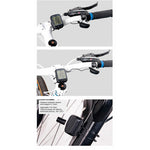 LinkMejor Wireless Bike Computer Speedometer Odometer 28 Functions LCD Backlight Display Waterproof Cycling Accessory