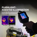 YXI160 Thermal Imaging Camera Handheld High Resolution Infrared Sensor 160x120 Wide Temperature Range Rechargeable Battery Long Working Time