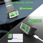 LinkMejor BM200 PRO 12V LED Car Battery Tester Monitor Head-Up Display Waterproof SOH SOC Charging Battery Capacity Analyzer Tools