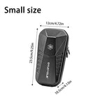 LinkMejor 2/3/4L Electric Bike Bag Waterproof Double Zipper Hard Shell Front Hangding Storage Bag for Electric Bicycle Scooter