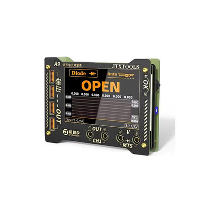 LinkMejor A9 Curve Waveform Multi-function Measuring Meter 0-36V High Precision Display  Real Time Monitoring Voltage and Current Detector Tool
