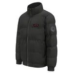 LinkMejor HJ-07A Heating Jacket 7 Heated Areas Coat Jacket Three-speed Temperature Control Heated Windbreaker Thermal High Neck Coat for Winter Outdoor Sport