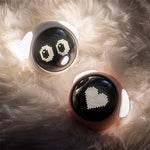 Alarm Clock with Cute Expression Voice-Activated Numpopularity Alarm Clocks Rechargeable LED Night Lights