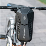 LinkMejor 2/3/4L Electric Bike Bag Waterproof Double Zipper Hard Shell Front Hangding Storage Bag for Electric Bicycle Scooter