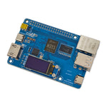LinkMejor Remote Control for PCs Server Maintenance Development Board Raspberry Pi KVM Server Board Quad Core ARM Cortex A53 with OLED Display