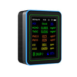 ZN-MT28 12-in-1 Air Quality Detector WiFi Carbon Dioxide Monitor PM2.5 PM10 TVOC HCHO CO CO2 Temperature Humidity Meter Smart APP Monitoring