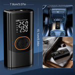 Portable Wireless Electric Car Air Pump LED Display Inflator for Balls Motorcycle Car Bike