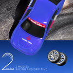LinkMejor 8608 8609 RTR 1/24 2.4G 4WD RX7 Drift RC Car High-Speed Remote Control Mini Race LED Light On-Road Racing Vehicle Model Boys Gifts Toys