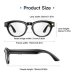 GS380 bluetooth 5.4 AI Smart Shooting Glasses Support Voice & Gesture Control 10H Battery Built-in Speaker for Photo Video Recording Translation Navigation