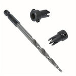 5PCS Countersink Set Countersink HSS Conical Countersink With 1 Hex Wrench Woodworking Countersink Bit