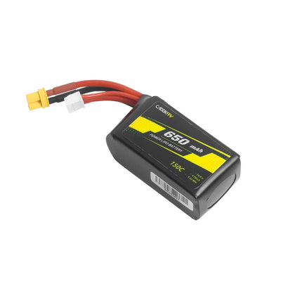 LinkMejor 14.8V 650mAh 4S 150C FPV Lipo Battery XT30 Plug Suitable for LinkMejor Gofilm 20 RC Quadcopter Racing Drones