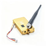 Partom 1.2GHz 1.5W FPV Transmitter & 12CH FPV Receiver, 8CH TX 1500mW, 1080-1360MHz, 10km+ Range, PLL Digital Frequency, LED Display, Audio/Video Sync, SMA, 12V, for Fixed-Wing Long-Range RC Drone