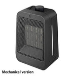1200W PTC Dual-Purpose Mini Home Heater with Remote Control Intelligent Timing Electric Heater for Bedside Tables Office Desks Floors