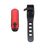 LinkMejor Bike Taillight 650mAh Battery USB Rechargeable Red LED Bright Rear Light Waterproof Easy to Install Bicycle Light for Safety Cycling
