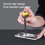153-in-1 Electric Screwdriver Set 3 Speed Adjustable 650mAh Rechargeable Battery 4 LED Lighting 200rpm Versatile Torque Settings Complete Toolkit