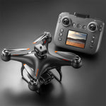 LinkMejor S116 MAX WiFi FPV with LCD Screen Controller HD Dual Camera Servo Gimbal 360° Obstacle Avoidance Optical Flow Positioning Brushless RC Drone Quadcopter RTF