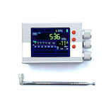 Aluminum Alloy Housing TEF6686 Full Band FM/AM/Short Wave HF/LW HF Radio Receiver with Telescopic Antenna