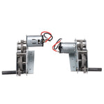 LinkMejor 3918-1 1/16 RC Tank Spare Parts Metal Tracks/Drive Wheels/Transmission Gearbox Vehicles Model Accessories