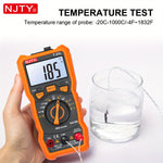 LinkMejor T21D T21L Multimeter 6000 Counts Auto Range AC DC Voltage Current Resistance Capacitance Temperature Inductance Measurement True RMS Test Tool