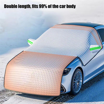 Car Snow-resistant Covers Winter Exterior Windshield Fully Wrapped Waterproof Snow Cover Ice Protection for Sedan/SUV