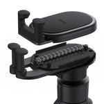 LinkMejor Gravity Car Phone Holder Air Vent Clip Bracket Y-shaped Gravitational Structure Silicone Pad Mount Stand with Tail Hook for iPhone14 Pro Max for Huawei P50 for Samsung Galaxy Note 20 Ultra for Xiaomi Mi12