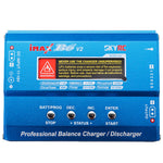 LinkMejor iMAX B6 V2 60W 6A DC 2.5mm/XT60 Dual Input Battery Balance Charger Discharger with XT60 Output for Lipo/Li-ion/LiHV/LiFe/NiMh Battery