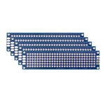 5/10PCS PCB Board Prototype Board Blue 2x8/3x7/4x6/5x7/7x9cm Double Sided Circuit Board For DIY Soldering Project