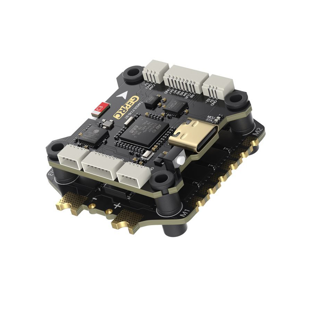30.5×30.5mm GEPRC TAKER F745 BT Flight Controller with H60_BLS 60A 4IN1 ESC 5V 12V BEC Output 8Bit STACK for FPV Racing Drones