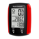 LinkMejor Bicycle Computer LCD Digital Wired Cycling Computer Speedometer Bike Speed Odometer With Backlight bike Accessories