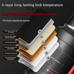 2.5L Vacuum Thermos Water Bottle 316 Stainless Steel Large Capacity Keep Warm Outdoor Travel Hiking Camping Traveling