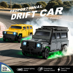 LinkMejor E86 E87 RTR 1/64 2.4G 4WD Drift RC Car SUV Mini Race LED Light Two Speed Full Scale Radio Control High-Speed Motor On-Road Racing Vehicle Model Boys Gifts Toys