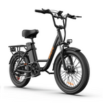 [EU DIRECT] URLIFE E20 Electric Bike 48V 13AH 500W(Peak 1000W) Motor Recommended Top Speed 25KM/H 20inch Tire 130KM Max Mileage 120KG Max Load Electric Bicycle
