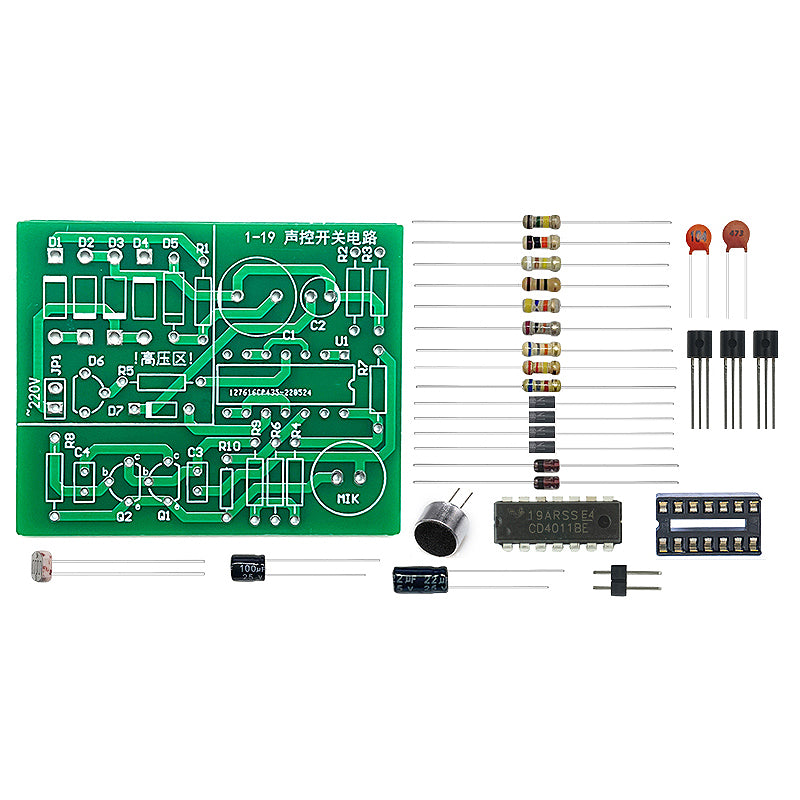 DIY Voice-activated Switch Circuit Motherboard Electronic Kit