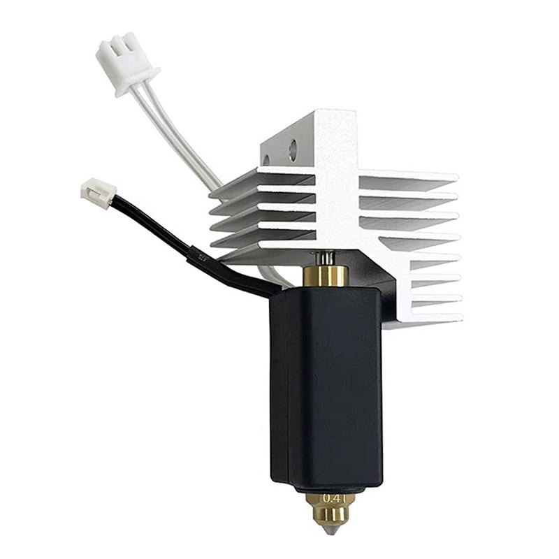 Elegoo Centauri Carbon Hotend Kit 350°C High Temperature Hardened Steel Nozzle 0.2/0.4/0.6/0.8mm High Flow Bi Metal for Abrasive Filament Nylon PEEK 3D Printer Upgrade