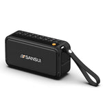 LinkMejor F30 Portable Wireless bluetooth Speaker Dual 52mm Speakers Bass Diaphragm RGB Light 34H Playback Hands-free Calls Support TF Card USB 3.5mm AUX Playback FM Radio Outdoor Multimedia MP3 Music Player Speakers