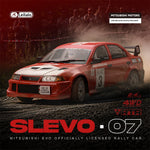 Rlaarlo SLEVO-07 for Mitsubishi EVO 6.5 TME Official Licensed 1/7 2.4G 4WD 90km/h 6S Brushless RC Rally Car with Gyro Aluminum Chassis All-Metal Drivetrain Gear Diffs Oil Shocks LED Light Vehicles Models Toys