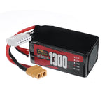 LinkMejor 5S 18.5V 1300mAh 60C LiPo Battery XT60 Plug for RC FPV Racing Drone Airplane Helicopter